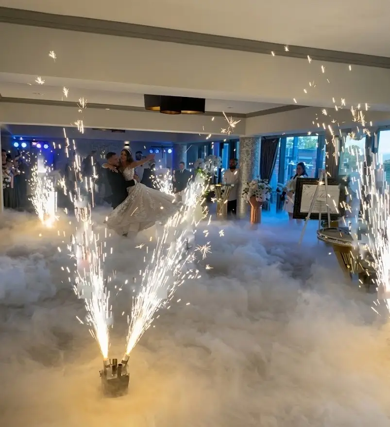 Artificii cu flacără rece